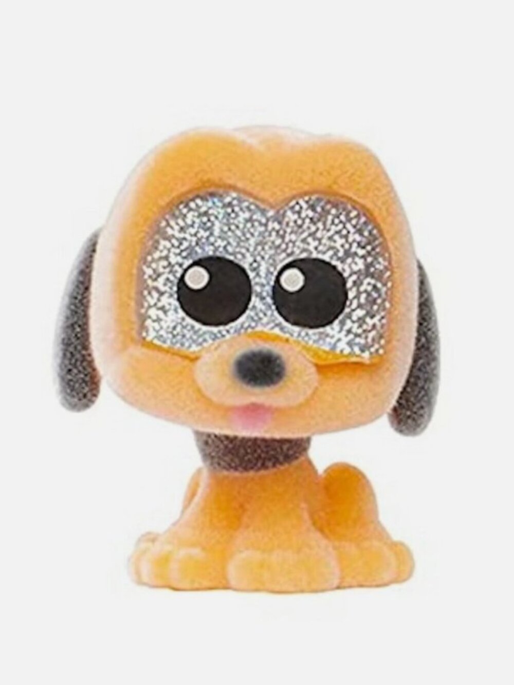 EXCLUSIVE HTF Flocked Pluto Treasure from Vault Series Disney Doorables